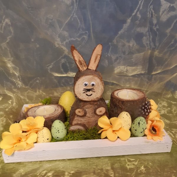 Konijn uit hout