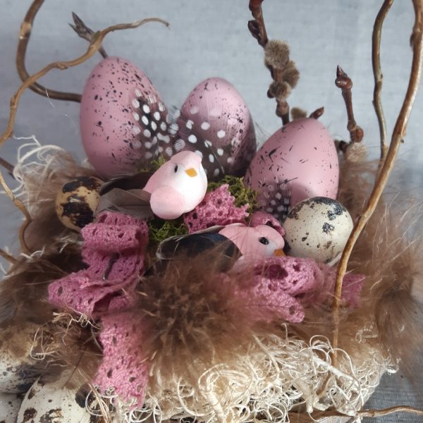 Paasnestje roze - Afbeelding 2