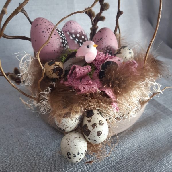 Paasnestje roze - Afbeelding 3