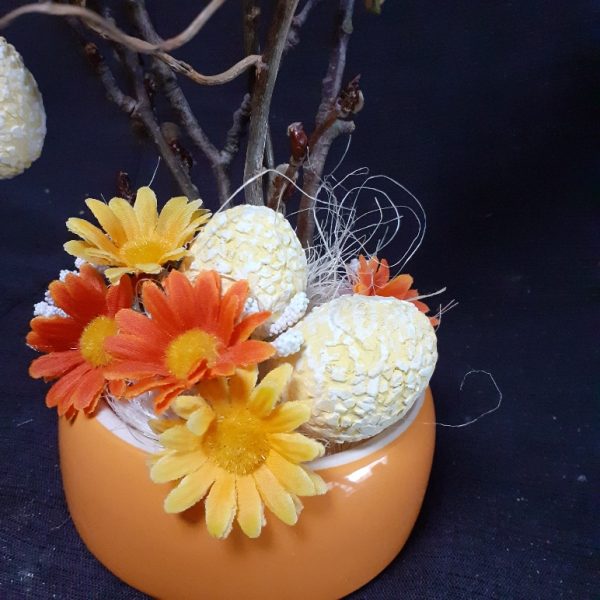 Paasboompje oranje getint - Afbeelding 2
