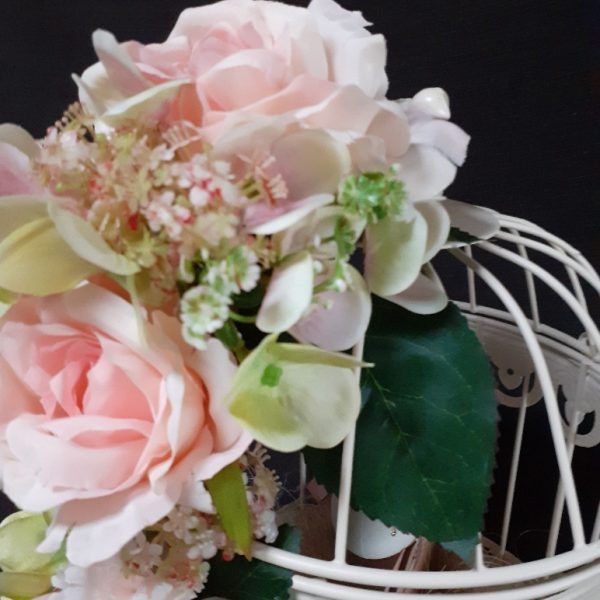 Vogelkooi met bloemen - Afbeelding 3