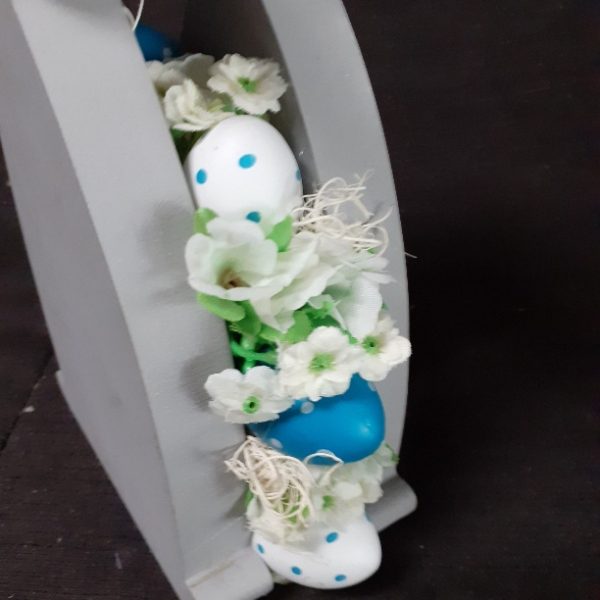 Paashaas gevuld in blauw tint - Afbeelding 2